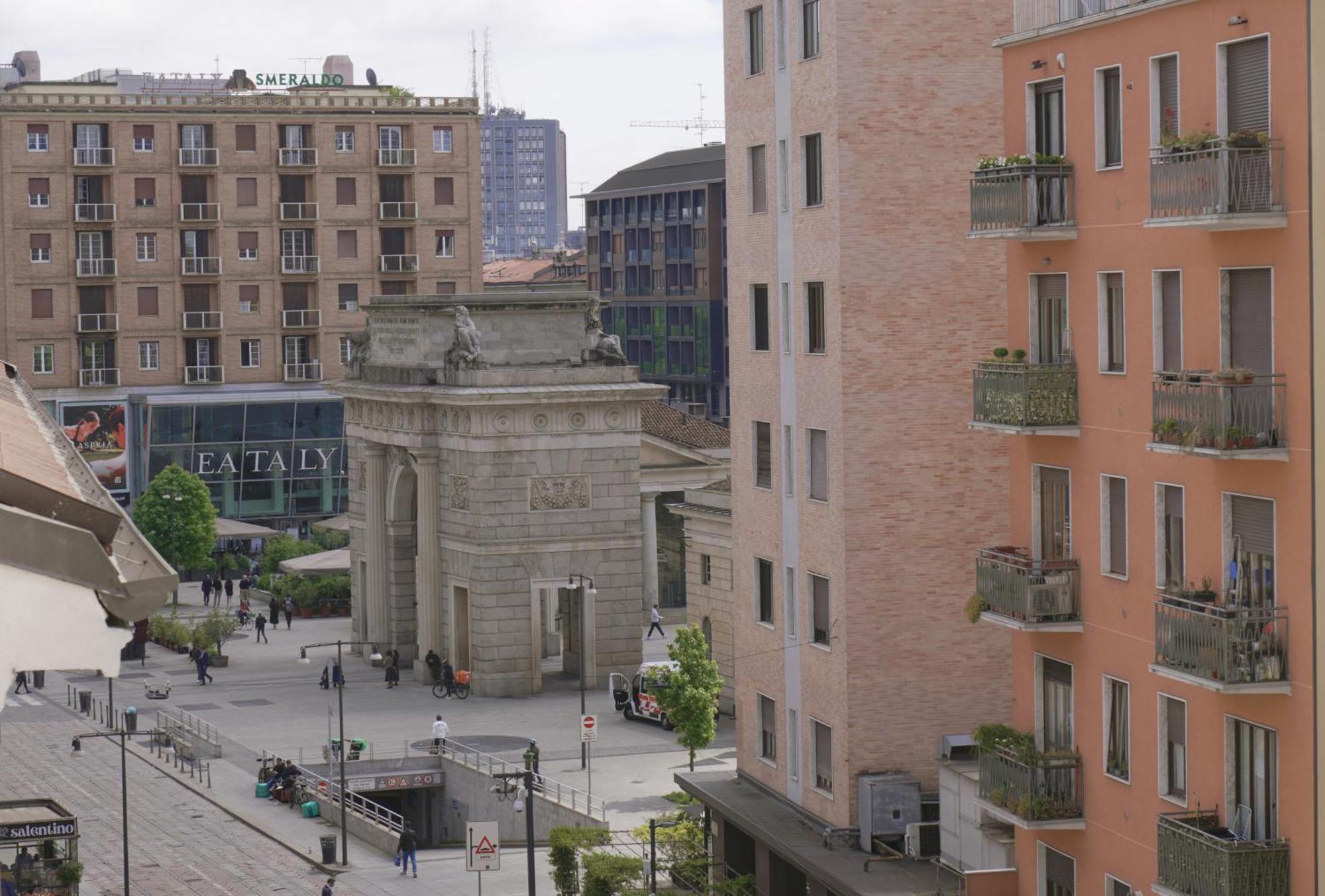 Apartamento Porta Garibaldi Milán Exterior foto